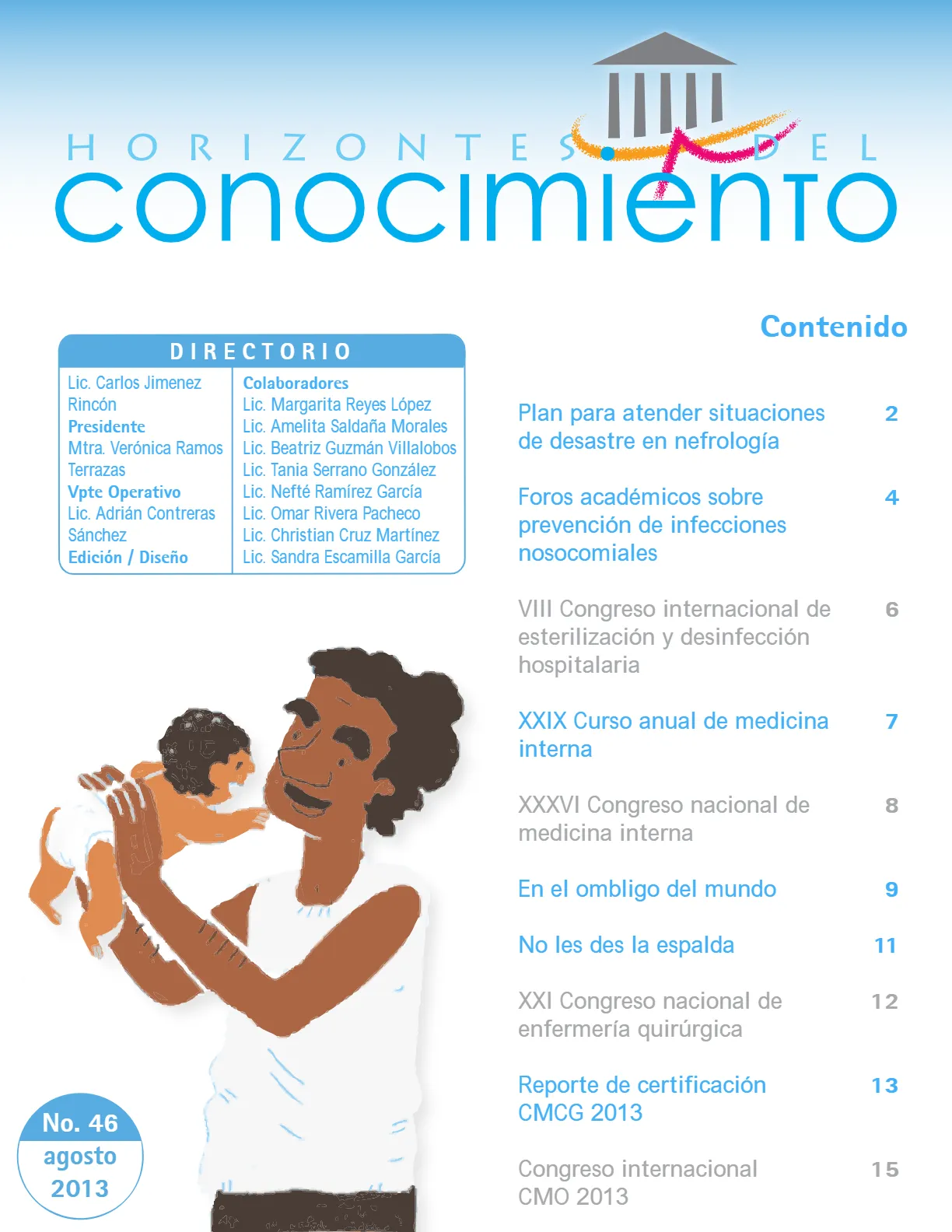 Portada Horizontes del Conocimiento No. 46 | Agosto 2013