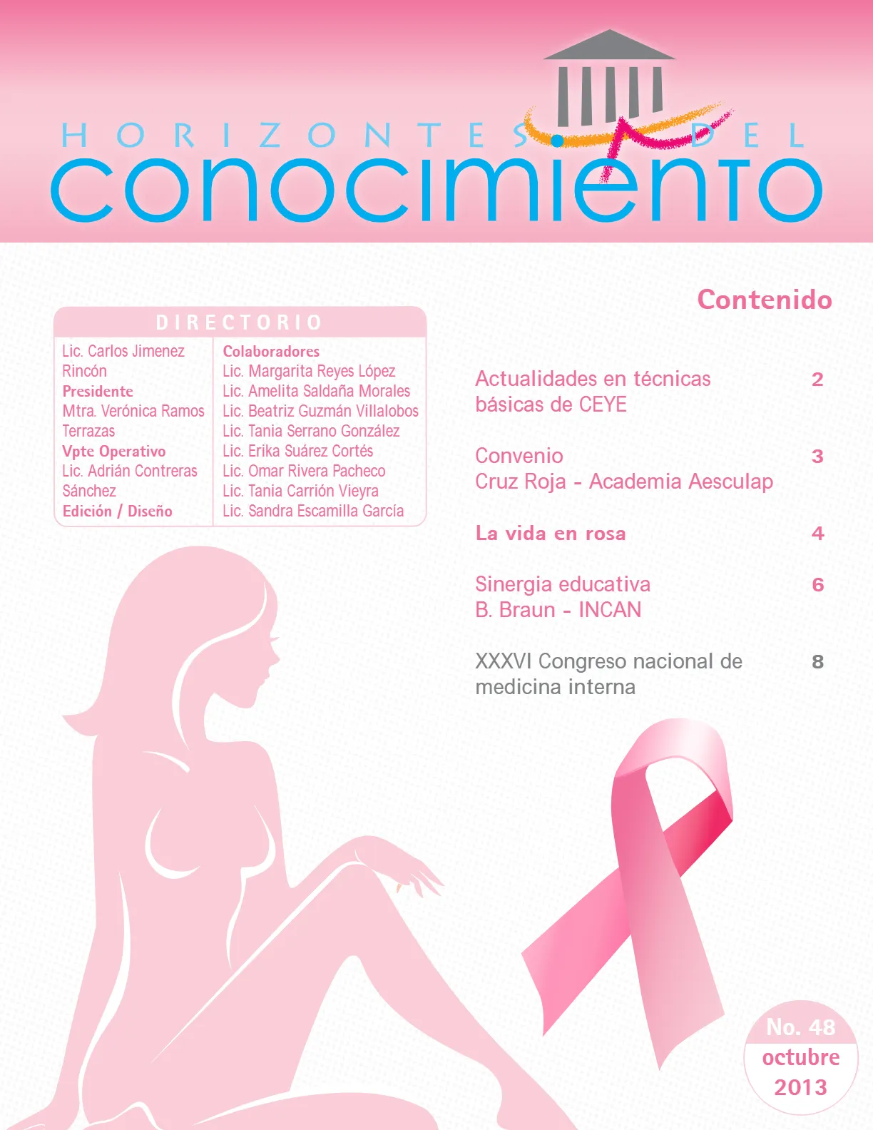 Portada Horizontes del Conocimiento No. 48 | Octubre 2013