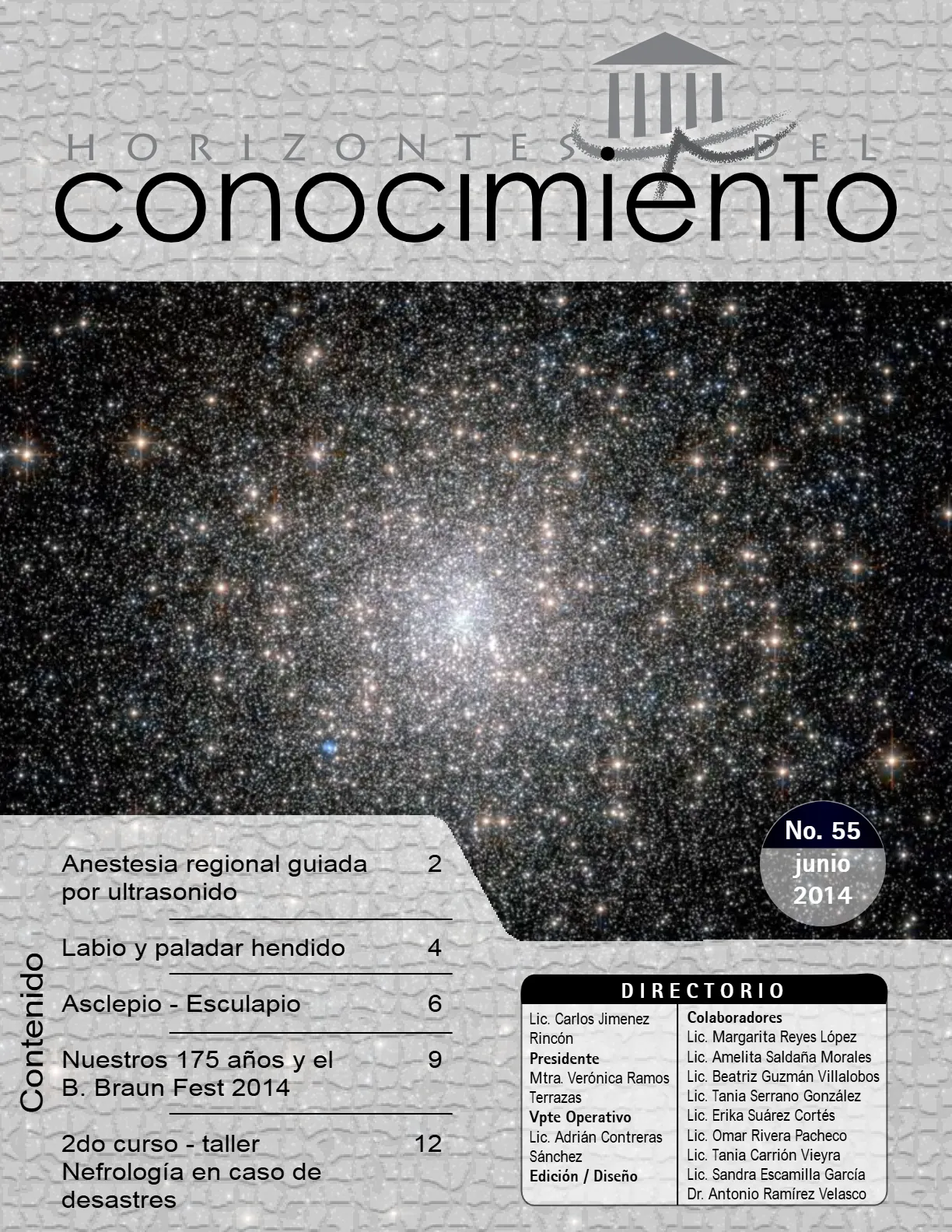 Portada Horizontes del Conocimiento No. 55 | Junio 2014