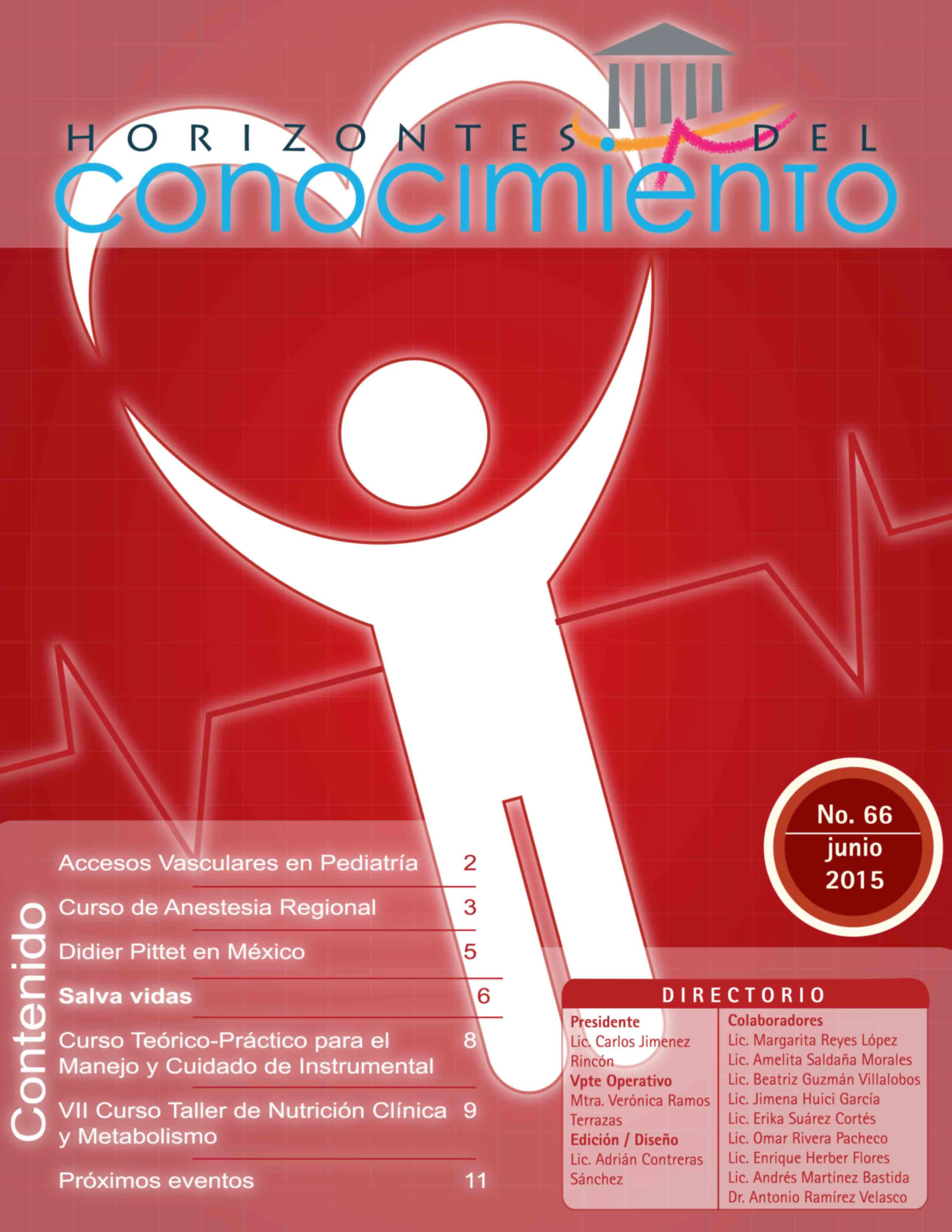Portada Horizontes del Conocimiento No. 66 | Junio 2015