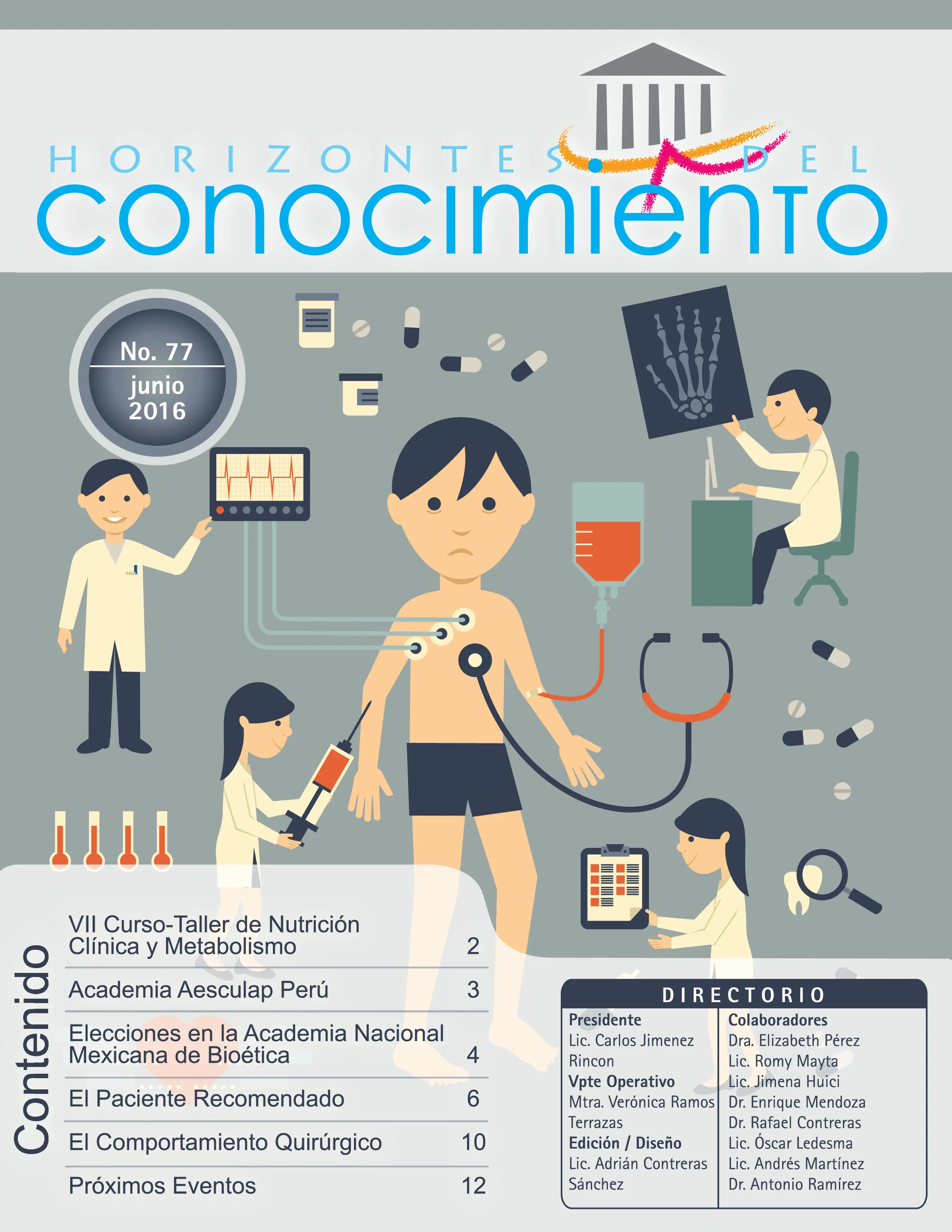 Portada Horizontes del Conocimiento No. 77 | Junio 2016