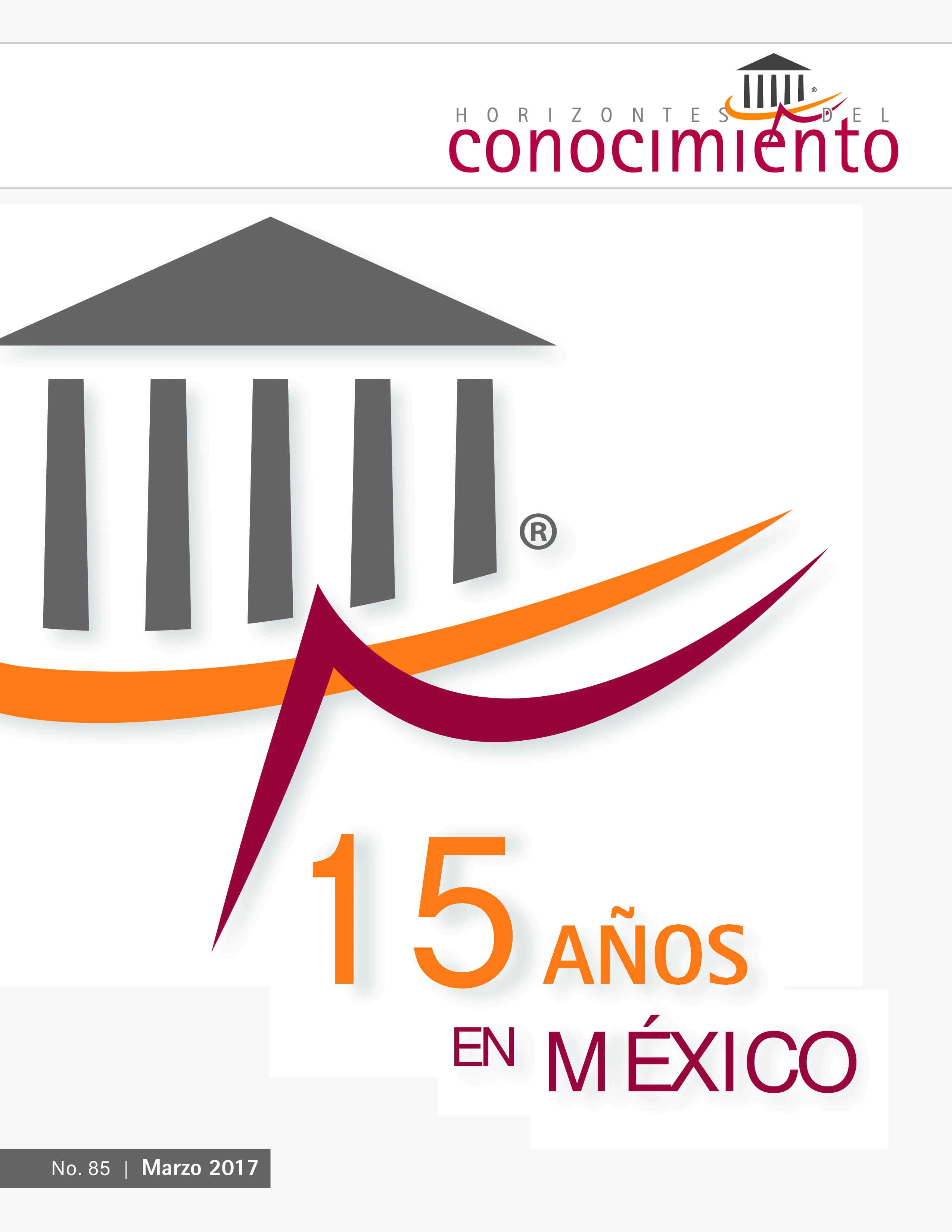 Portada Horizontes del Conocimiento No. 85 | Marzo 2017