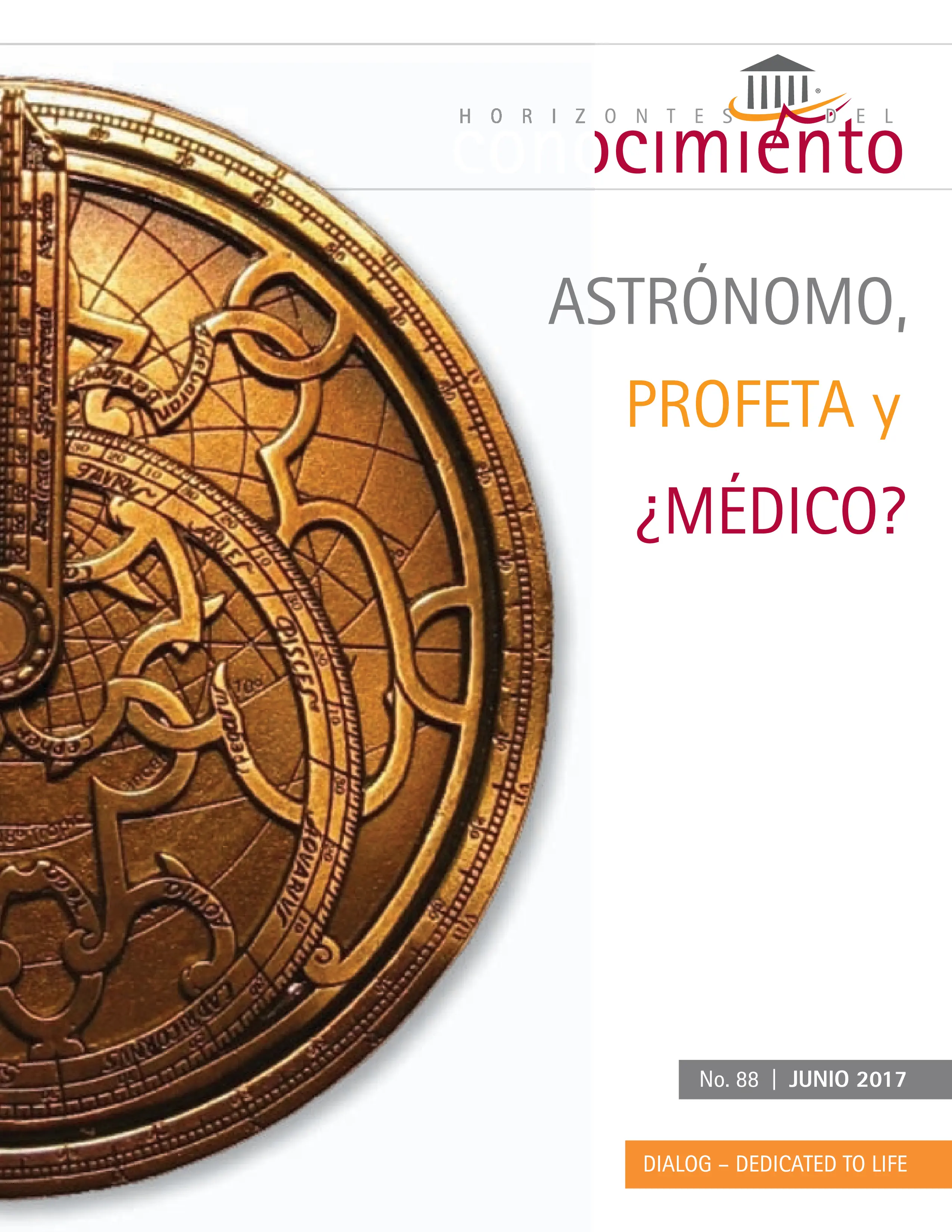 Portada Horizontes del Conocimiento No. 88 | Junio 2017