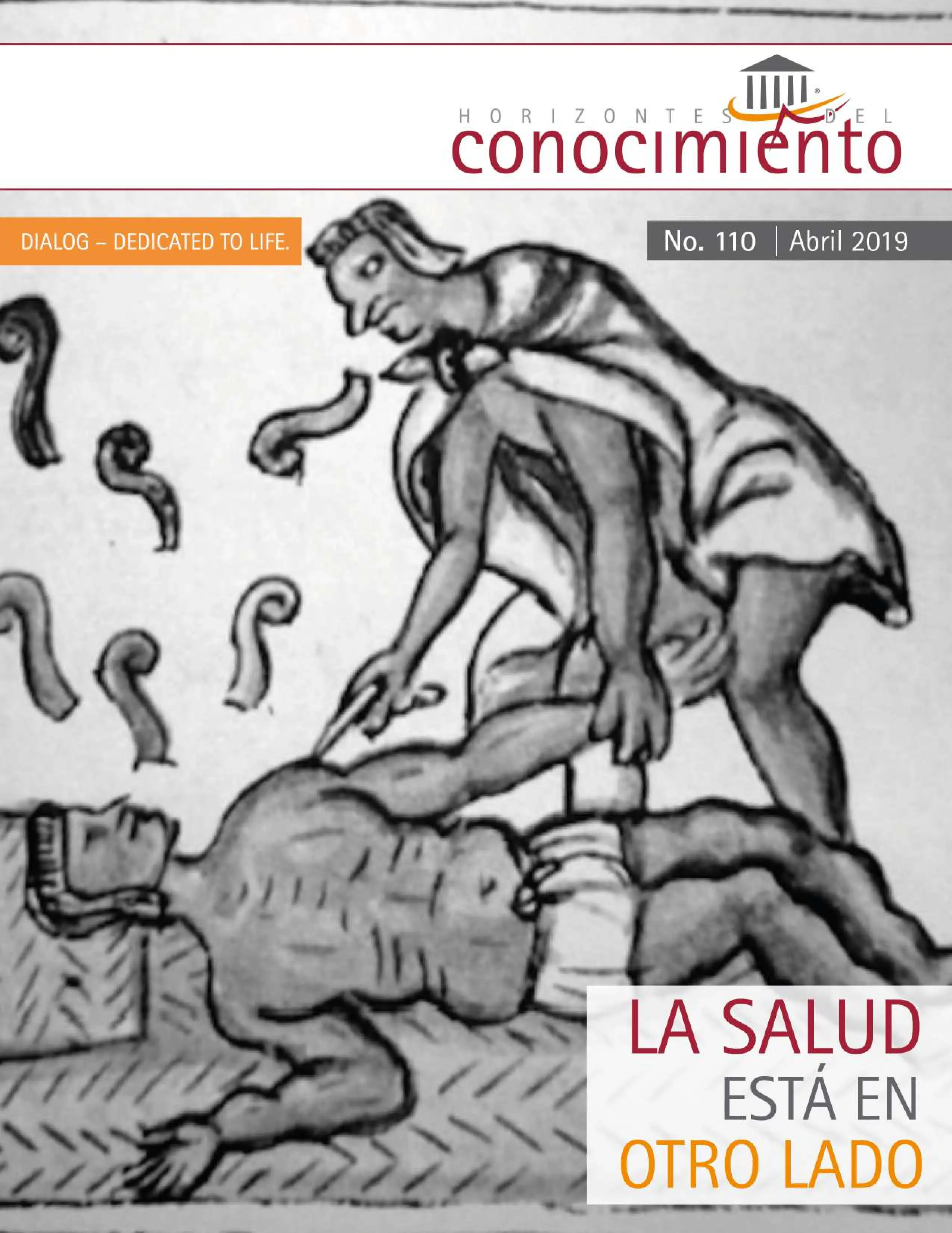 Portada Horizontes del Conocimiento No. 110 | Abril 2019