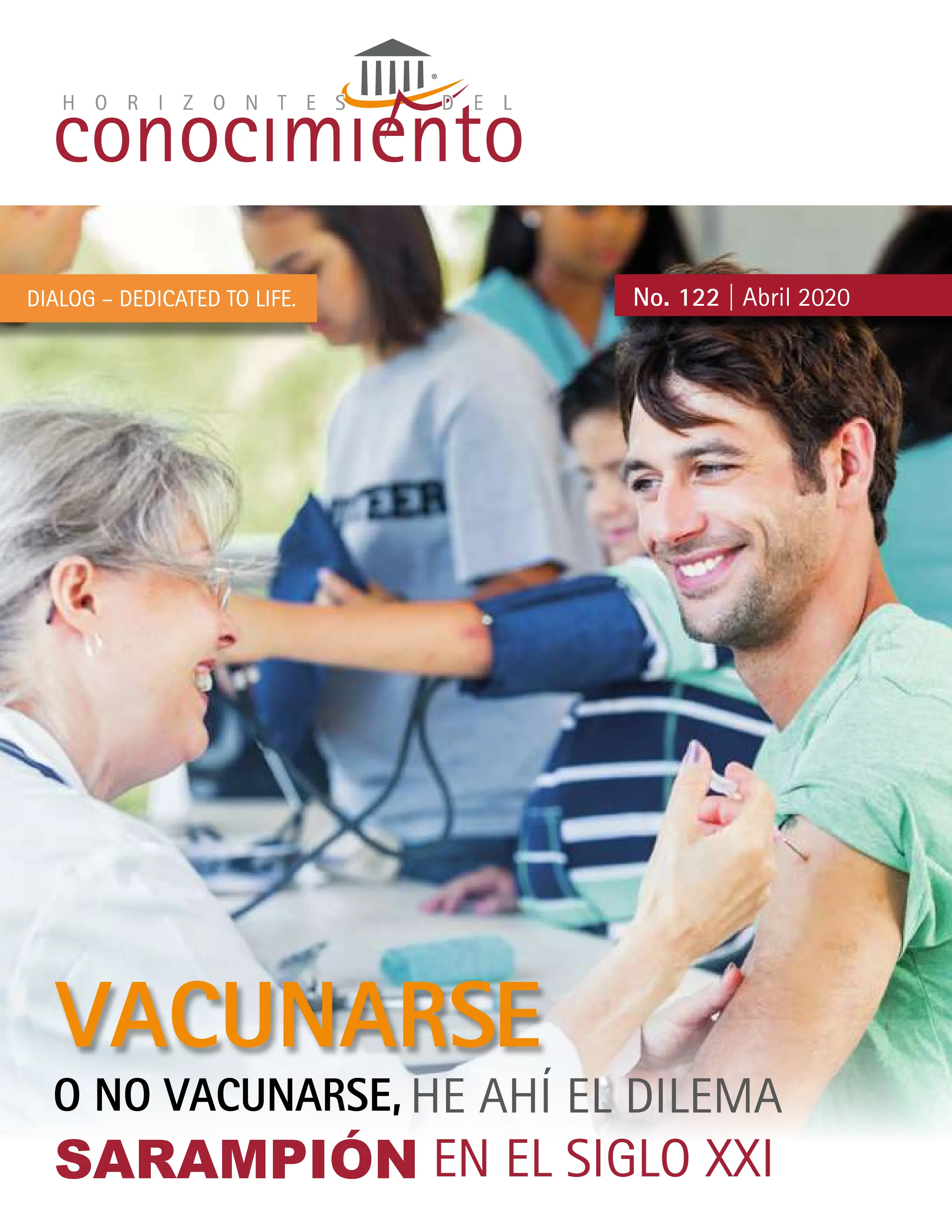 Portada Horizontes del Conocimiento No. 122 | Abril 2020