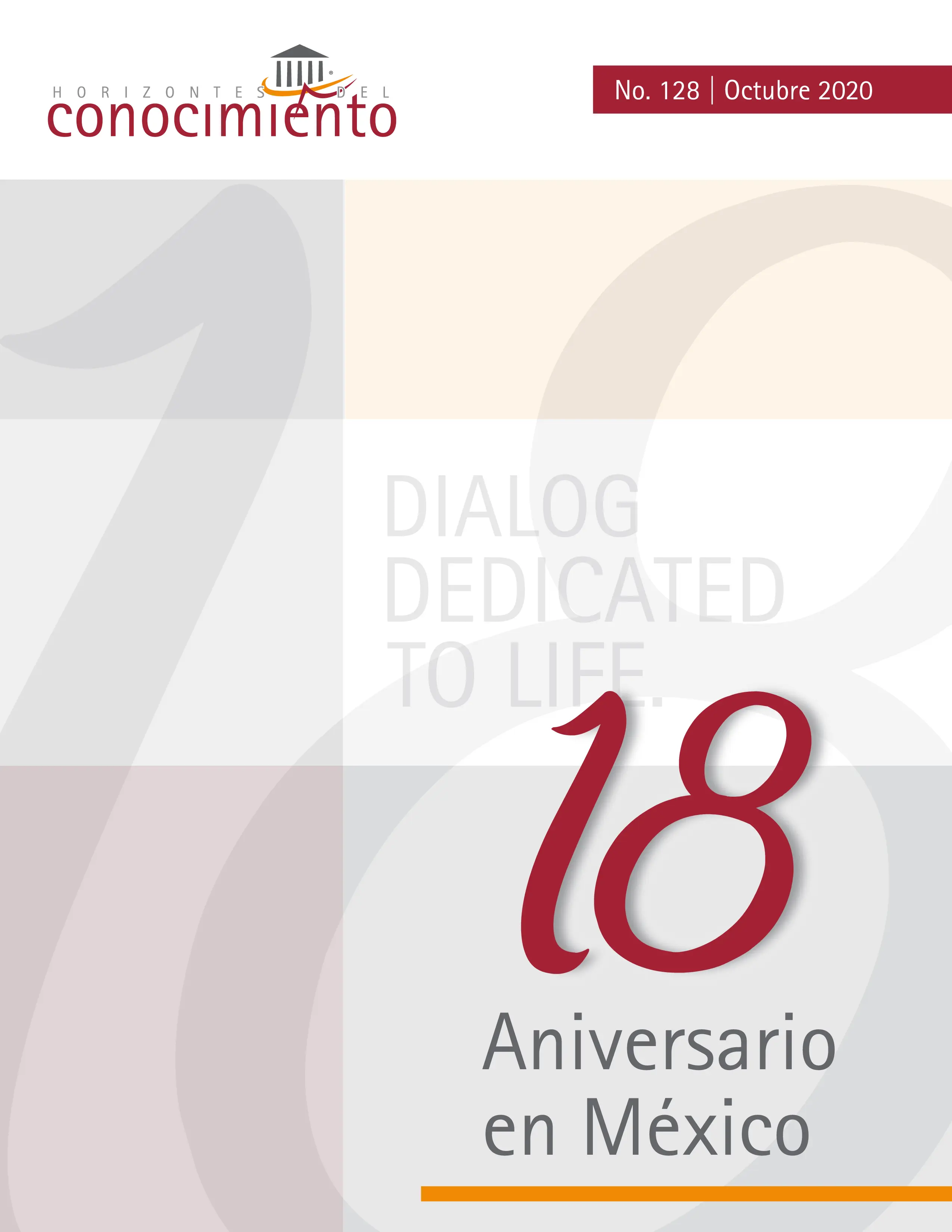 Portada Horizontes del Conocimiento No. 128 | Octubre 2020
