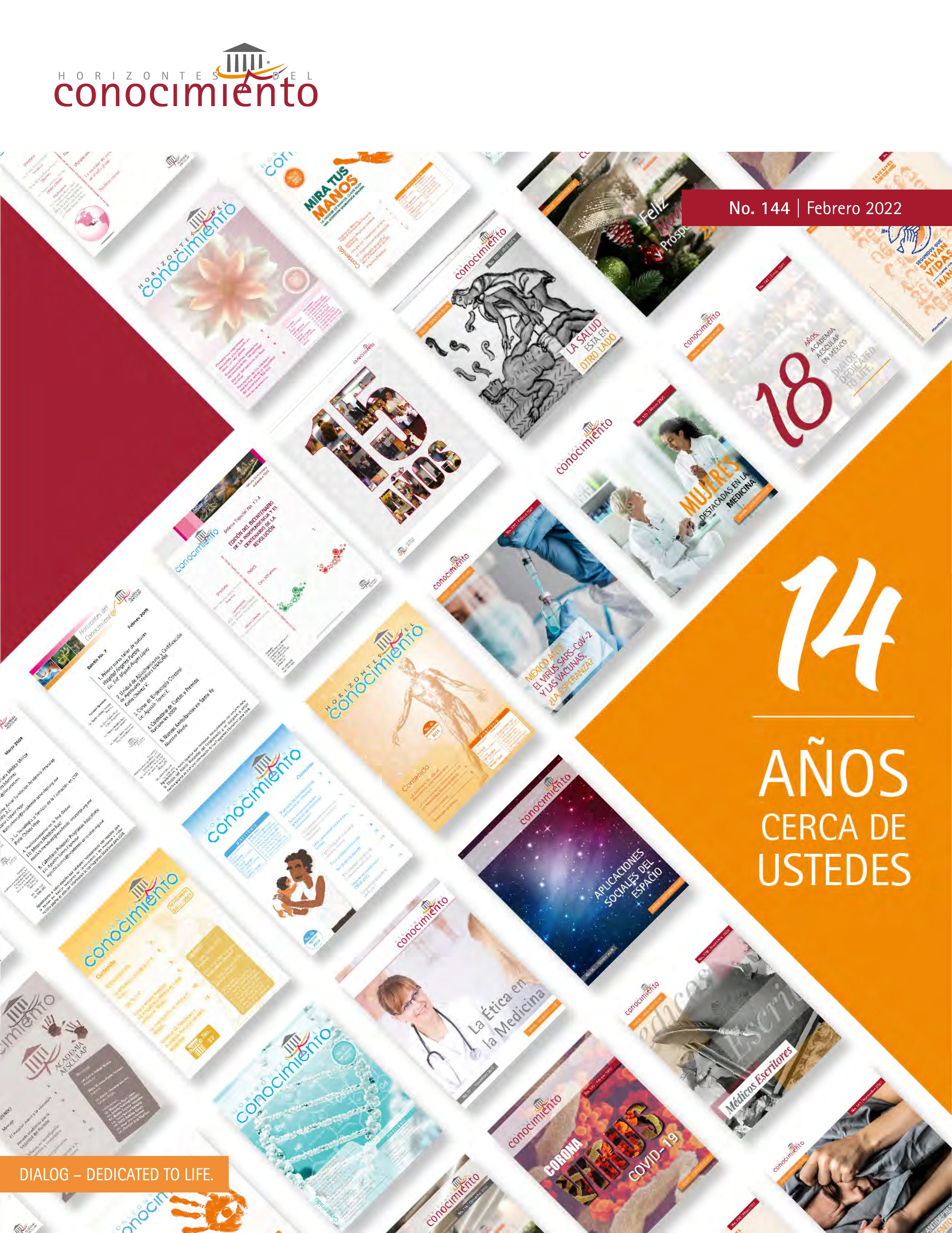Portada Horizontes del Conocimiento No. 144 | Febrero 2022