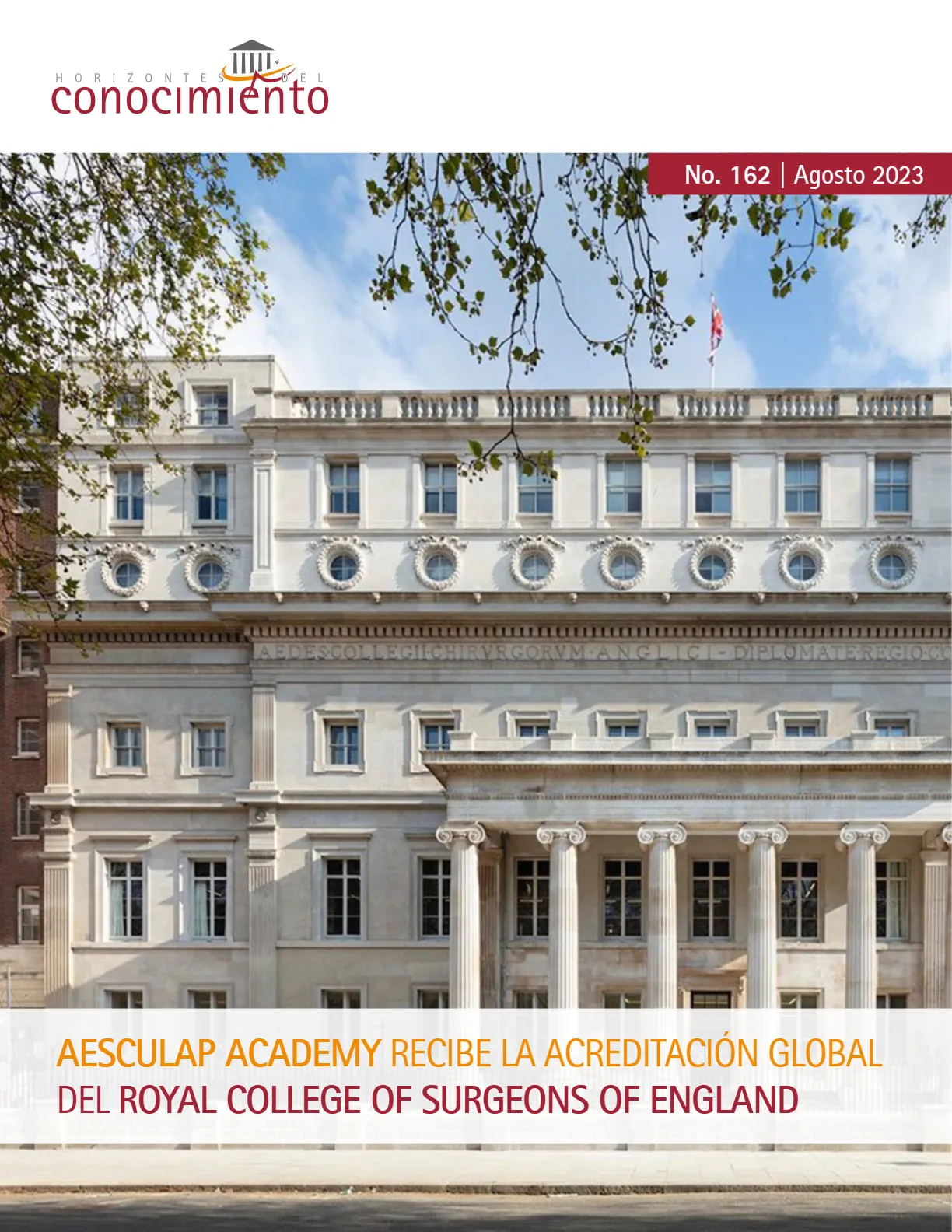 Portada Horizontes del Conocimiento No. 162 | Agosto 2023